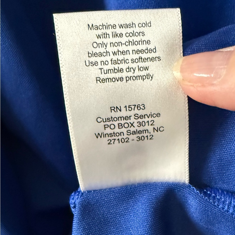 Champion Men's Royal Blue Short Sleeve Tee - Picture 7 of 7